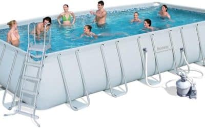 Test : piscine Bestway châssis complet 732 x 366 x 132 H 56475