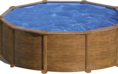 Test piscine Gre KITPR458WO : performance et élégance en acier imitation bois
