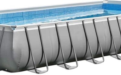 Test : piscine Intex Ultra Frame Kit 732x366x132 cm, robuste et spacieuse