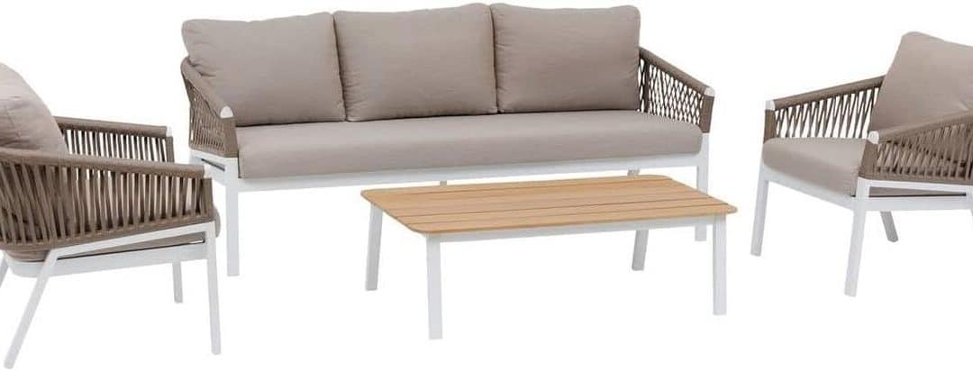 Test : salon de jardin Hespéride oriengo 5 places en aluminium