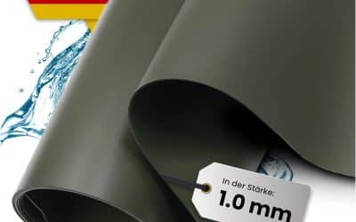 Test : bâche PVC TeichVision pour bassin 12×30 m