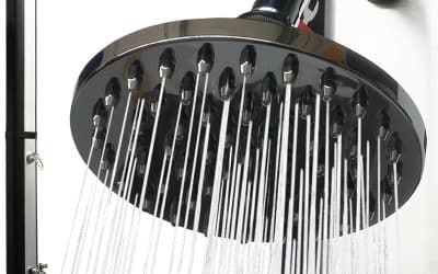 Test de la douche solaire de jardin Umbrella 35L : innovation et confort