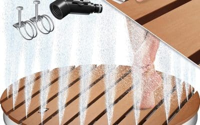 Test douche de jardin Kesser Ø 70 cm : pratique pour tous vos extérieurs