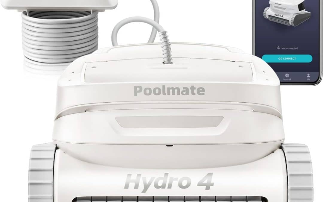 Test du robot Poolmate Hydro 4 : le nettoyeur connecté pour piscines