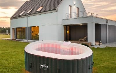 Test du spa gonflable Arebos : lED et confort à 2 dans 90 jets