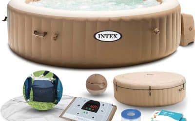 Test du spa Intex Bubble Massage : détente assurée