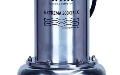 Test pompe submersible T.I.P.  Extrema 500/13 Pro : performance et robustesse