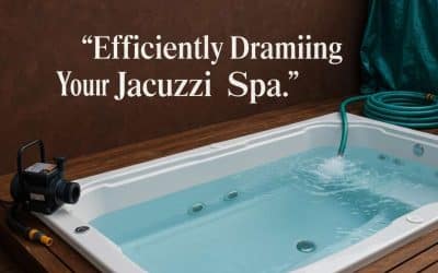 Comment vidanger son spa Jacuzzi efficacement ?