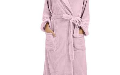 Avis : peignoir polaire Heartnice femme L/XL rose