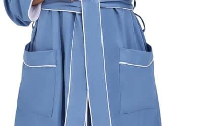 Avis sur le peignoir en microfibre doublée de peluche ultra douce