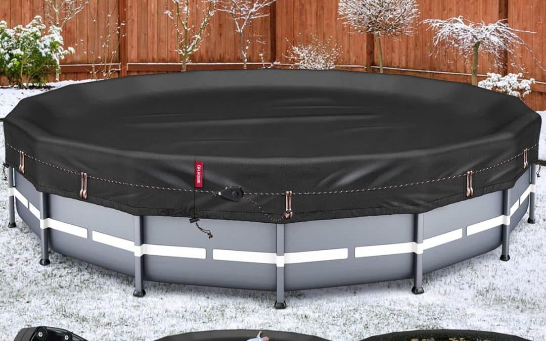 Test de la bâche d'hiver QH.HOME pour piscine 5, 4 m