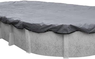Test de la bâche d’hiver Robelle 301530-4 pour piscine ovale