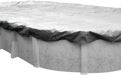 Test de la bâche d’hiver Robelle Dura-Guard pour piscine hors sol ovale