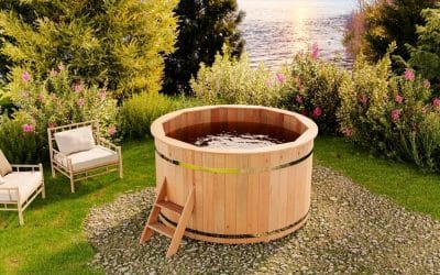 Test du bain nordique FinnTherm : spa en bois pour 5 à 6 personnes