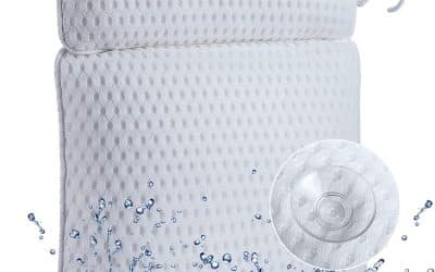 Test du coussin de baignoire spa : confort du cou et du dos