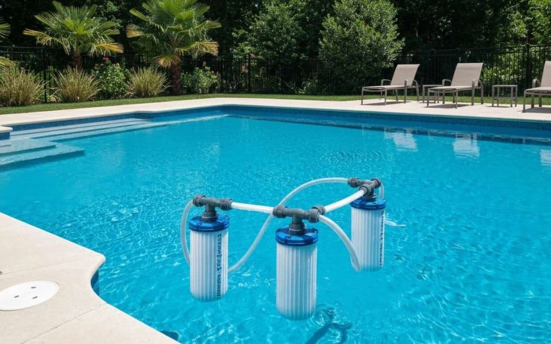 Différentes finesses de filtration pour piscine coque