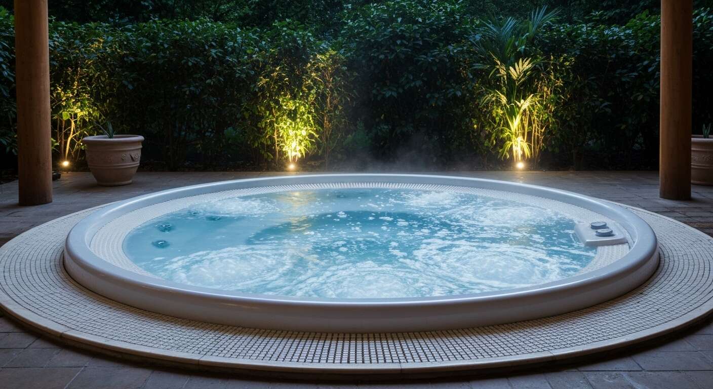 Confort et convivialit&eacute; du spa rond