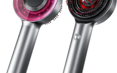 Test de la brosse massante Breo Scalp3 pour cuir chevelu