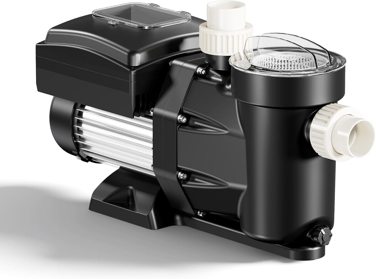 COIL Pompe Piscine 200 W – Drainage 5500 L/h – Hauteur Refoulement 4,5 M – Pompe Submersible Vidange Piscine Jardin & Publique