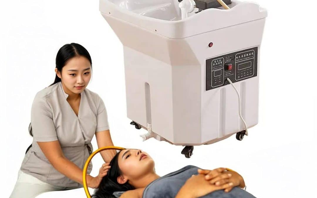 Test de l'équipement de spa japonais : bac à shampoing mobile 60 L
