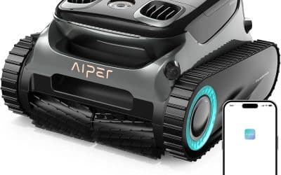 Test du robot piscine AIPER Scuba S1 Pro : autonomie et efficacité