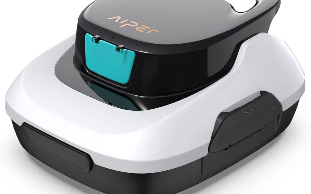 Test du robot piscine AIPER Scuba SE blanc