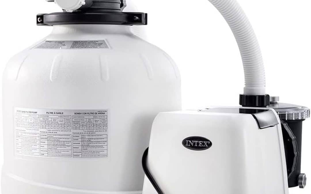 Test : filtre à sable Intex 26680 avec stérilisateur au sel