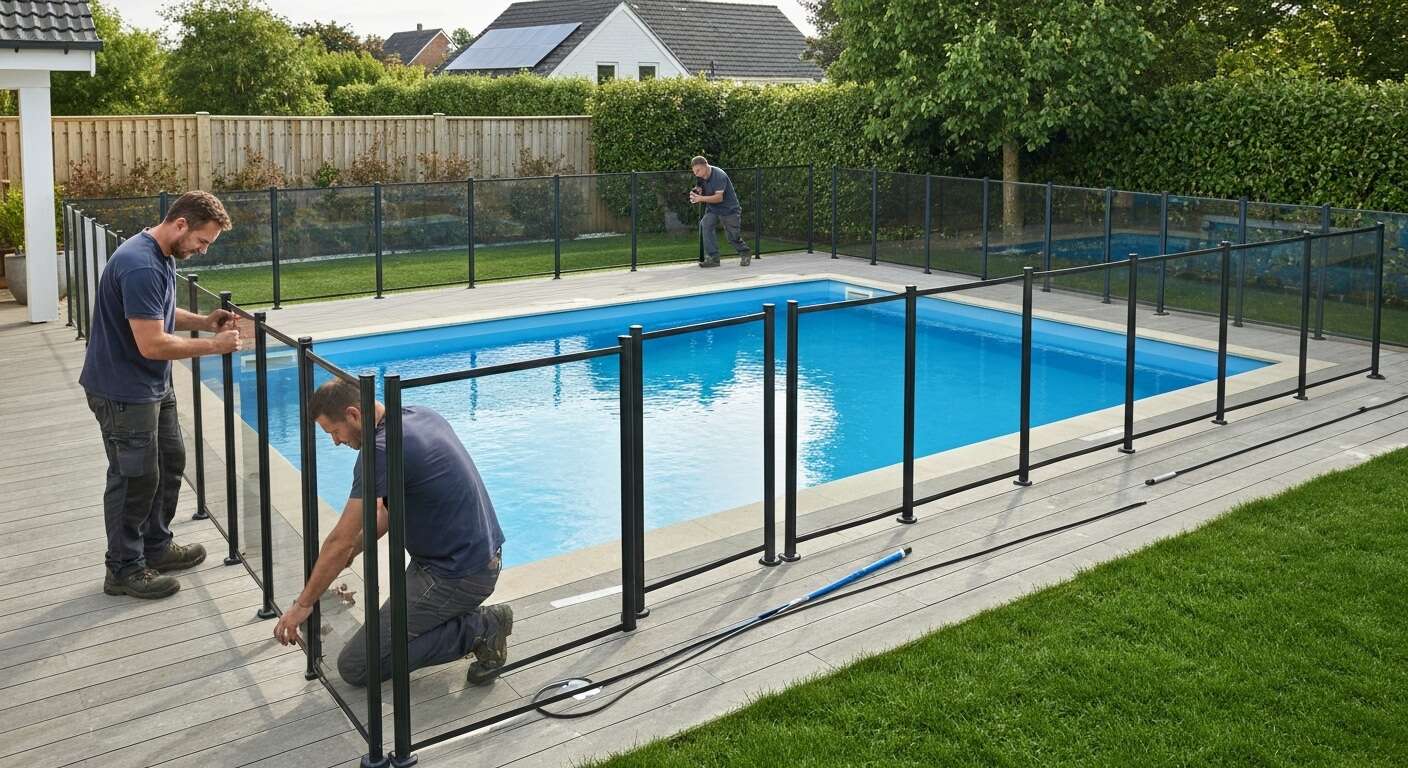 Les avantages d'une barri&egrave;re amovible pour votre piscine
