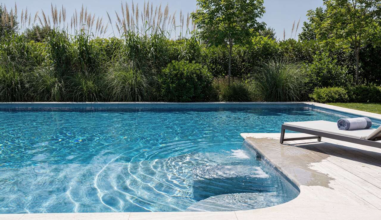Niveau d'eau id&eacute;al pour une piscine coque