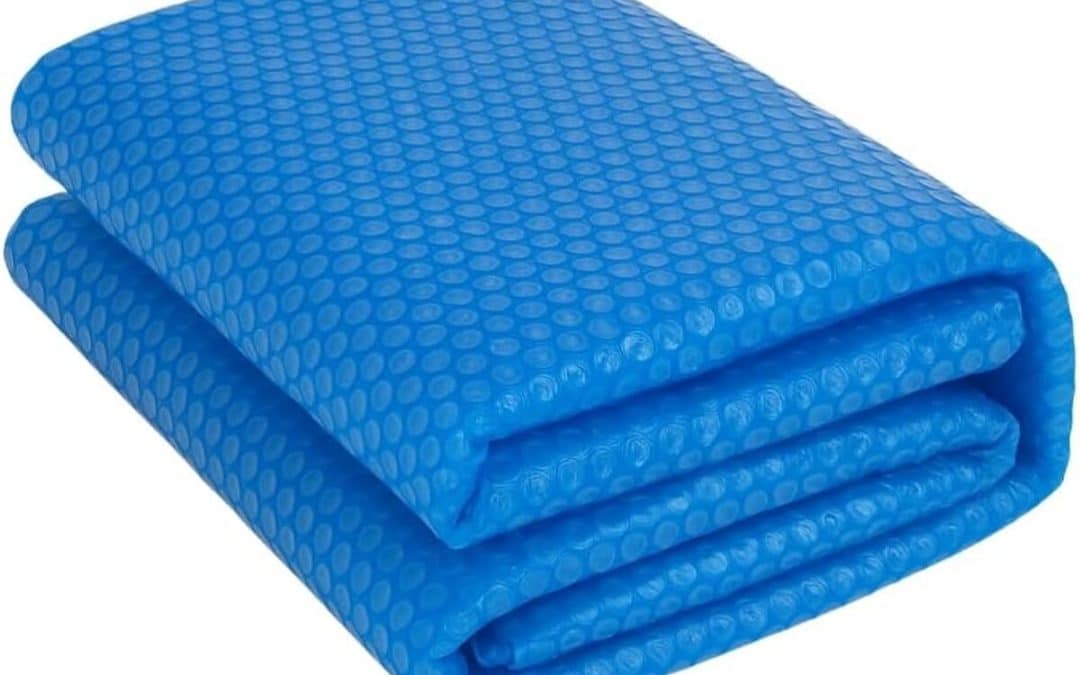 Test : bâche à bulles piscine 400 microns 10 x 5 bleu