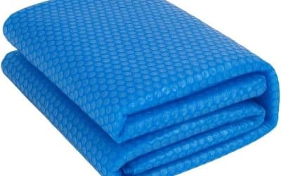 Test : bâche à bulles piscine 400 microns 10 x 5 bleu