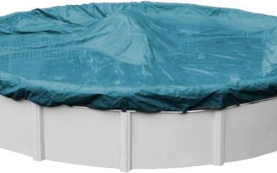 Test de la bâche de piscine Robelle 5833-4-ROB Galaxie hiver 10 m