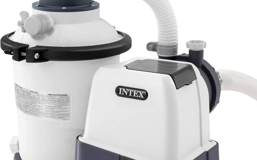 Test du filtre à sable Intex Krystal Clear SX925 : débit de 2026 l/h