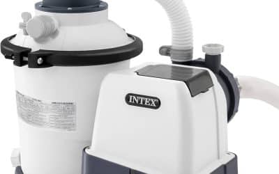 Test du filtre à sable Intex Krystal Clear SX925 : débit de 2026 l/h