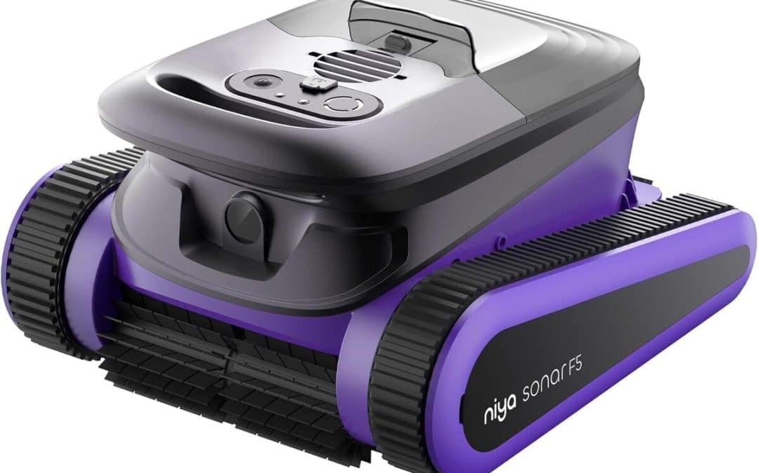 Test du robot aspirateur Niya Sonar F5 : performance sans fil pour piscines