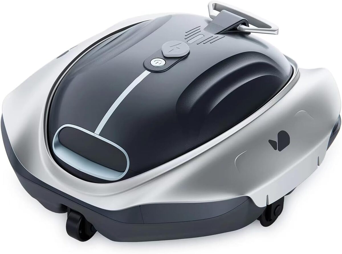 Robot Nettoyeur Piscine Hors Sol - Aspirateur Automatique Sans Fil 110 Minutes Croisière Puissante