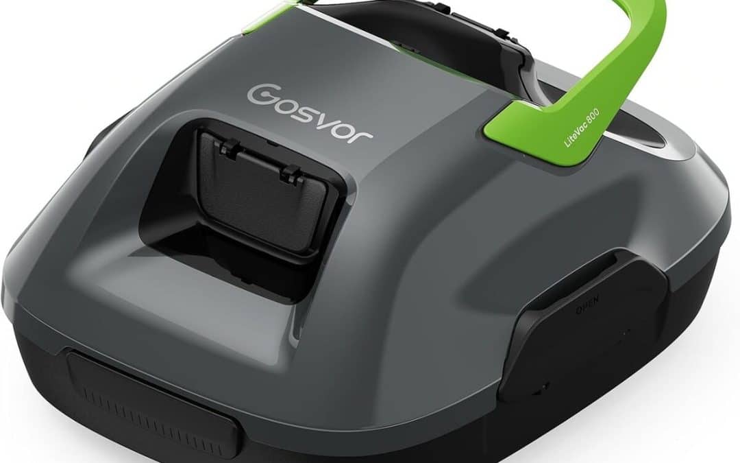 Test du robot piscine sans fil Gosvor : efficacité et autonomie de 90 min