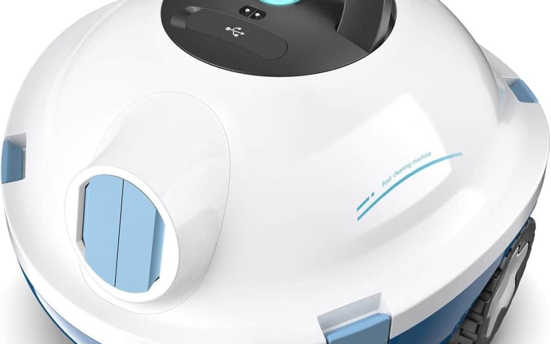 Test : robot nettoyeur de piscine sans fil, puissant et automatique