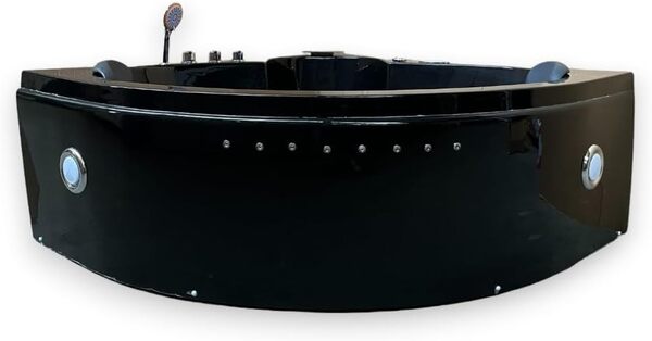 BAIGNOIRE BALNEO Model Dolphin 150 x 150 cm HAUTE BAIN TOURBILLON MASSANTE SPA 2 PERSONNES NEUVE CHROMOTHERAPIE