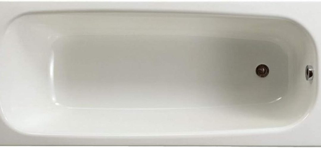 Test : baignoire CONTESA 160x70cm en acier émaillé avec pieds intégrés