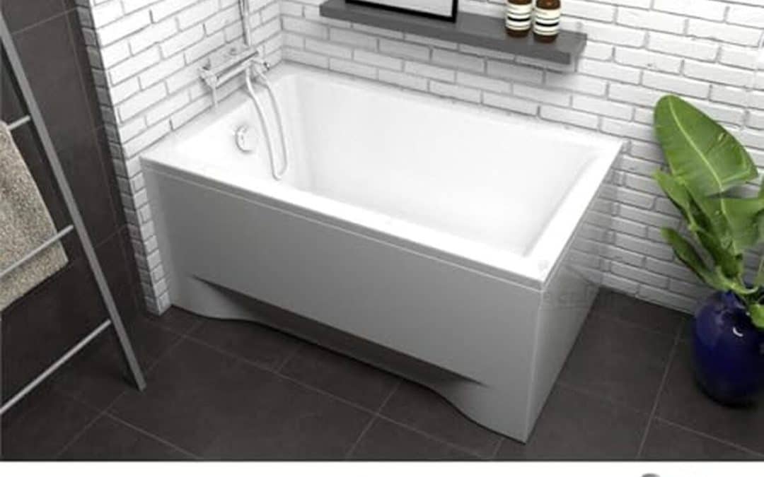 Test : baignoire rectangulaire Capri Polimat 100x70 cm complète