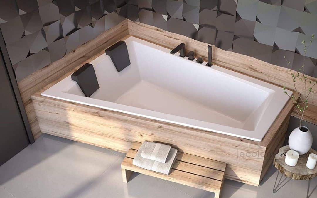 Test de la baignoire trapézoïdale Ecolam Intima Duo Slim 2 places