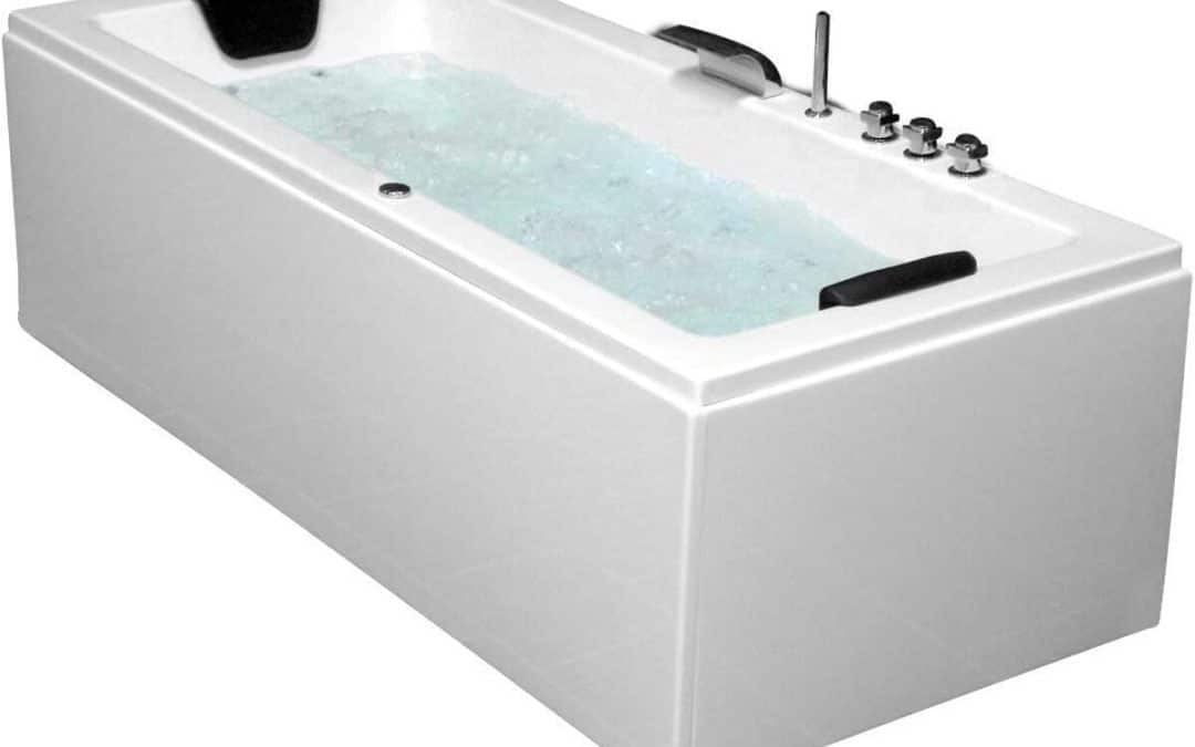 Test de la baignoire Whirlpool Venise avec jets de massage