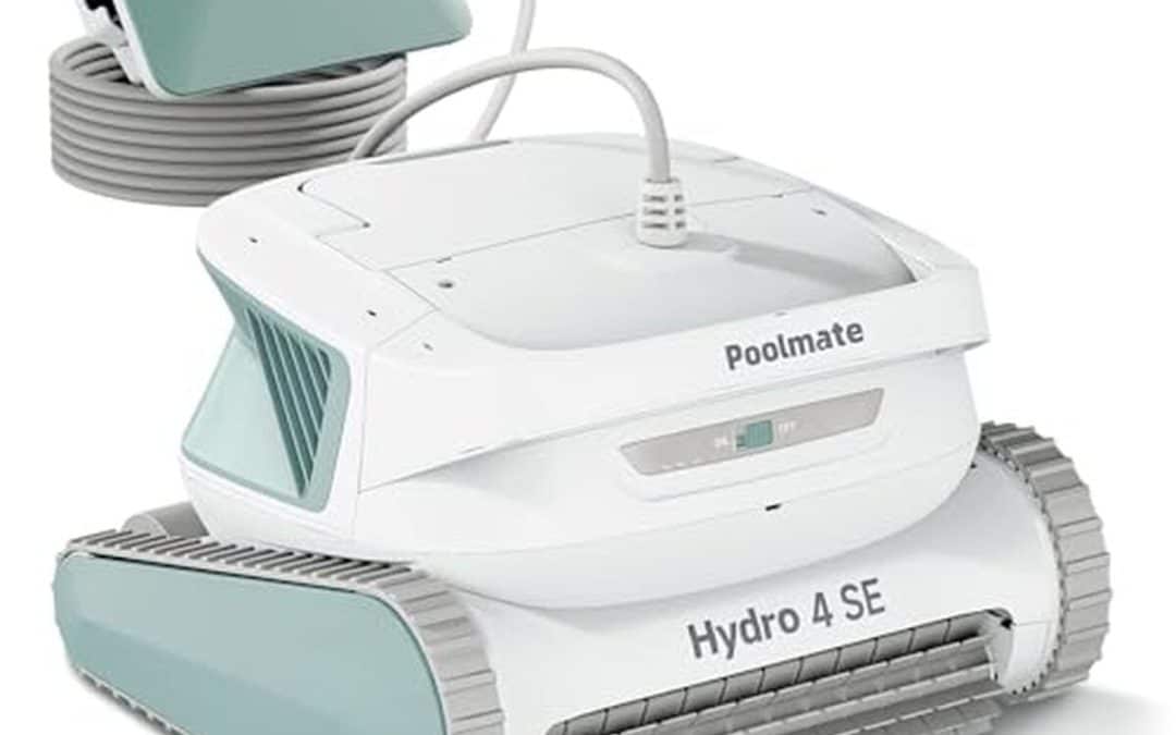 Test du robot nettoyeur Poolmate Hydro 4 SE : efficacité et polyvalence