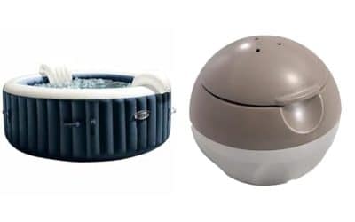Test : intex Pure Spa Blue Navy 4 places avec diffuseur