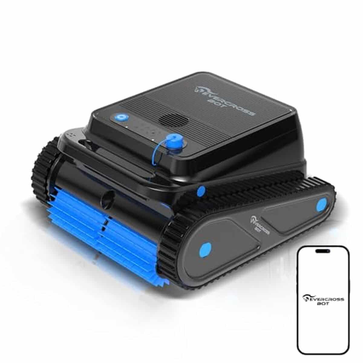 Test : robot piscine Evercross BOT U8 sans fil, puissant et autonome 120 min